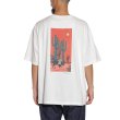 画像8: CALEE/× MIHO MURAKAMI DROP SHOULDER PRINT TEE（WHITE/A）［ドロップショルダープリントT-25春夏］ (8)