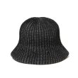 画像1: COOTIE PRODUCTIONS/Knit Crusher Hat（Black/Gray）［クラッシャーハット-25春夏］ (1)
