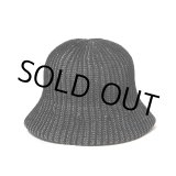 画像: COOTIE PRODUCTIONS/Knit Crusher Hat（Black/Gray）［クラッシャーハット-25春夏］