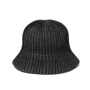 画像: COOTIE PRODUCTIONS/Knit Crusher Hat（Black/Gray）［クラッシャーハット-25春夏］