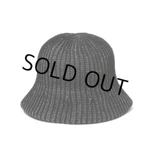 画像: COOTIE PRODUCTIONS/Knit Crusher Hat（Black/Gray）［クラッシャーハット-25春夏］