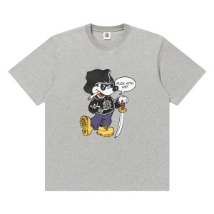 画像: BlackEyePatch/BOOTLEG RAT TEE（HEATHER GRAY）