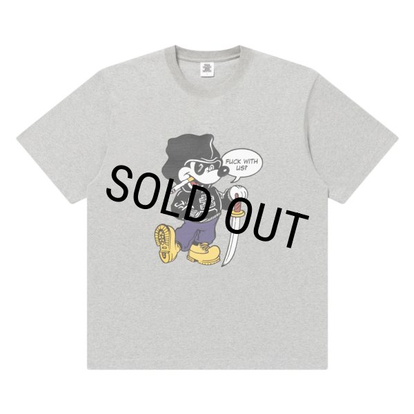 画像1: BlackEyePatch/BOOTLEG RAT TEE（HEATHER GRAY） (1)