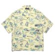 画像1: WACKO MARIA/HAWAIIAN SHIRT（YELLOW）［ハワイアンシャツ-25春夏］ (1)