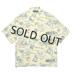 画像: WACKO MARIA/HAWAIIAN SHIRT（YELLOW）［ハワイアンシャツ-25春夏］