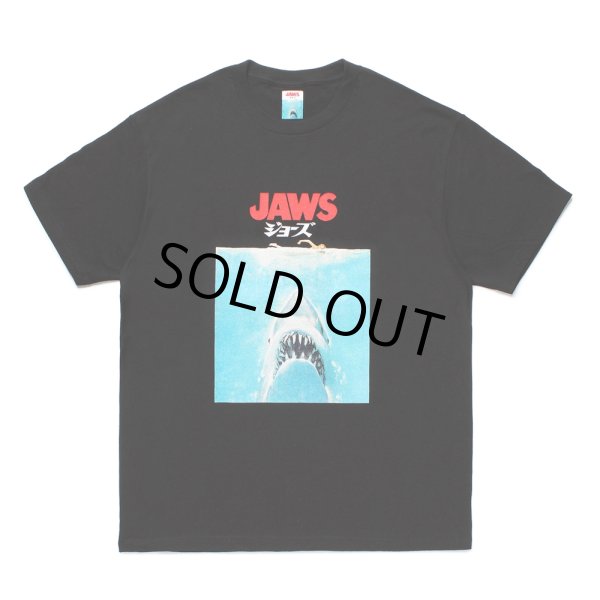 画像1: WACKO MARIA/JAWS / T-SHIRT（BLACK）［プリントT-25春夏］ (1)