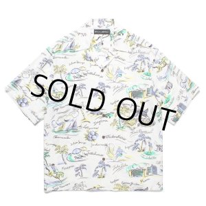 画像: WACKO MARIA/HAWAIIAN SHIRT（WHITE）［ハワイアンシャツ-25春夏］