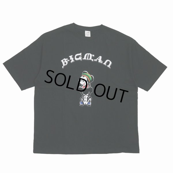 画像1: exodus/BIG MAN Tee（BLACK）［プリントT-25春夏］ (1)