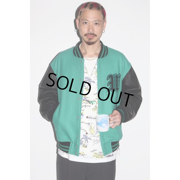 画像2: WACKO MARIA/HAWAIIAN SHIRT（WHITE）［ハワイアンシャツ-25春夏］ (2)