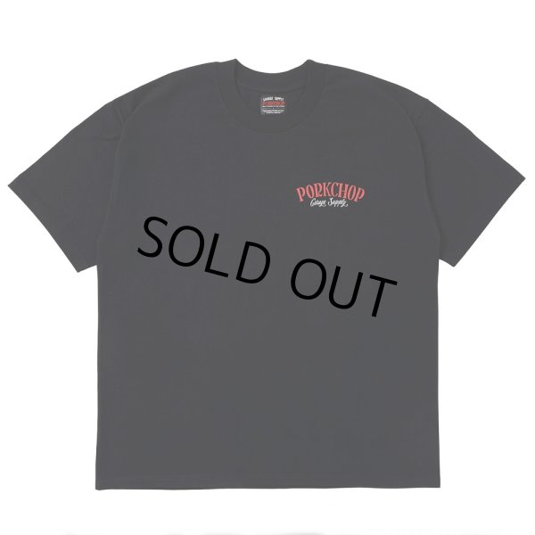 画像2: PORKCHOP/PORK BACK TEE（BLACK）［ポークバックT-25春夏］ (2)