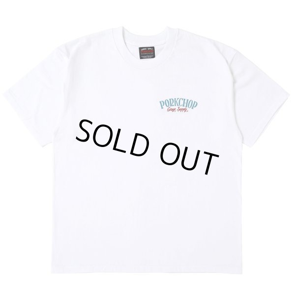 画像2: PORKCHOP/PORK BACK TEE（WHITE）［ポークバックT-25春夏］ (2)