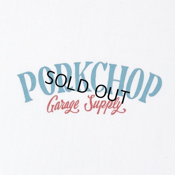 画像3: PORKCHOP/PORK BACK TEE（WHITE）［ポークバックT-25春夏］ (3)