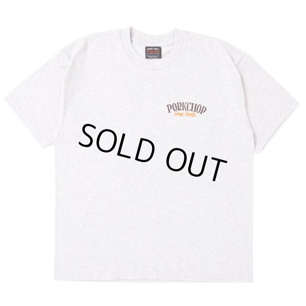 画像2: PORKCHOP/PORK BACK TEE（GRAY）［ポークバックT-25春夏］ (2)