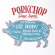 画像4: PORKCHOP/PORK BACK TEE（WHITE）［ポークバックT-25春夏］ (4)