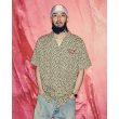 画像3: BlackEyePatch/LEOPARD HWC OPEN COLLARED S/S SHIRT（GRAY） (3)