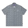 画像2: BlackEyePatch/LEOPARD HWC OPEN COLLARED S/S SHIRT（GRAY） (2)