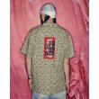 画像4: BlackEyePatch/LEOPARD HWC OPEN COLLARED S/S SHIRT（GRAY） (4)