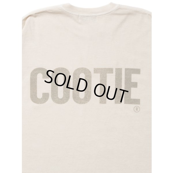 画像4: COOTIE PRODUCTIONS/Pigment Dyed S/S Tee（Ivory）［ピグメントダイプリントT-25春夏］ (4)