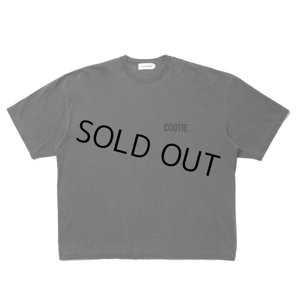 画像2: COOTIE PRODUCTIONS/Pigment Dyed S/S Tee（Black）［ピグメントダイプリントT-25春夏］ (2)