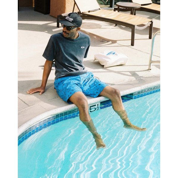CHALLENGER/SPLATTER MARINE SHORTS（MINT）［スプラッター