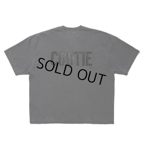 画像1: COOTIE PRODUCTIONS/Pigment Dyed S/S Tee（Black）［ピグメントダイプリントT-25春夏］ (1)