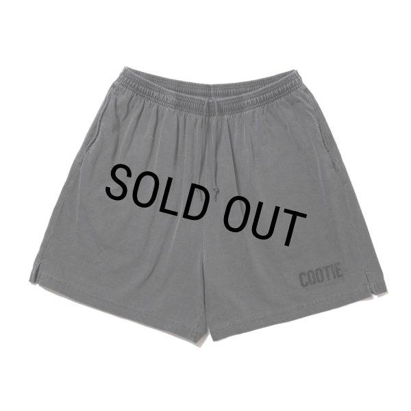 画像1: COOTIE PRODUCTIONS/Pigment Dyed Jersey Easy Shorts（Black）［ピグメントダイイージーショーツ-25春夏］ (1)
