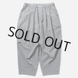 画像: TIGHTBOOTH/SEERSUCKER BALLOON PANTS（B/W Gingham）［シアサッカーバルーンパンツ-25夏］