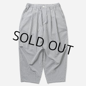 画像: TIGHTBOOTH/SEERSUCKER BALLOON PANTS（B/W Gingham）［シアサッカーバルーンパンツ-25夏］