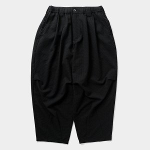 画像: TIGHTBOOTH/SEERSUCKER BALLOON PANTS（Black）［シアサッカーバルーンパンツ-25夏］