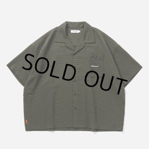 画像: TIGHTBOOTH/SEERSUCKER ALOHA（Olive）［シアサッカーアロハ-25夏］