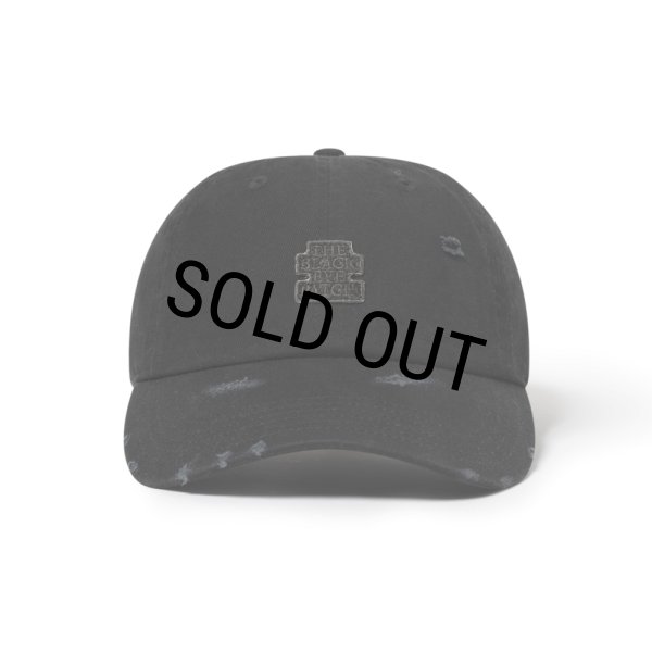 画像1: BlackEyePatch/DAMAGED SMALL OG CAP（BLACK） (1)