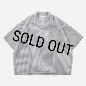 画像: TIGHTBOOTH/SEERSUCKER ALOHA（B/W Gingham）［シアサッカーアロハ-25夏］
