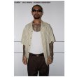 画像2: exodus/AJIRO BAMBOO S/S  HAWAIIAN SHIRT（KHAKI）［アジロバンブーハワイアンシャツ-25春夏］ (2)
