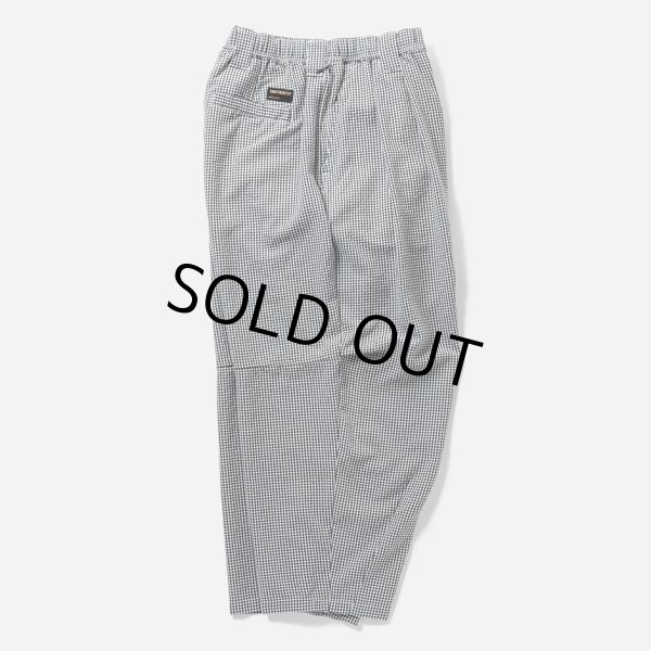 画像2: TIGHTBOOTH/SEERSUCKER BALLOON PANTS（B/W Gingham）［シアサッカーバルーンパンツ-25夏］ (2)