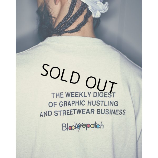 画像4: BlackEyePatch/TOP CHART LOGO TEE（ASH） (4)