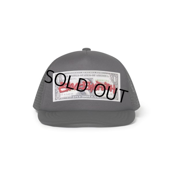 画像1: BlackEyePatch/FASTHAND SCRIPT DOLLAR BILL MESH CAP（BLACK） (1)