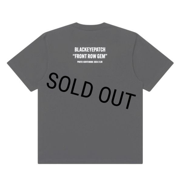 画像2: BlackEyePatch/FRONT ROW GEM PHOTO TEE（BLACK） (2)