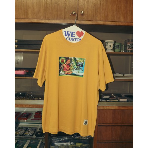 画像3: BlackEyePatch/DANCEHALL RADIO TEE（MUSTARD） (3)