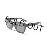 画像: CALEE/WELLINGTON TYPE UP CYCLE SHADES（BLACK）［サングラス-25春夏］