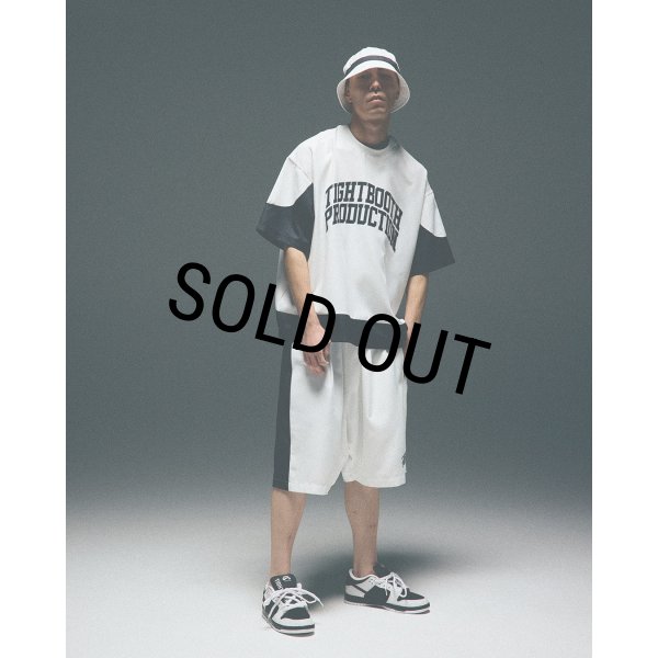 画像2: TIGHTBOOTH/COLLEGE DOBBY S/S T-SHIRT（Blue）［カレッジドビーT-25夏］ (2)