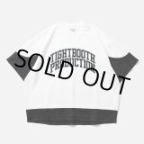 画像: TIGHTBOOTH/COLLEGE DOBBY S/S T-SHIRT（White）［カレッジドビーT-25夏］
