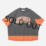 画像: TIGHTBOOTH/COLLEGE DOBBY S/S T-SHIRT（Black）［カレッジドビーT-25夏］