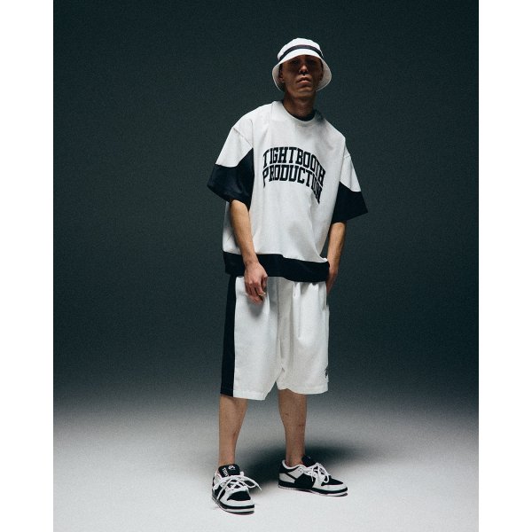 画像5: TIGHTBOOTH/COLLEGE DOBBY SHORTS（White）［カレッジドビーショーツ-25夏］ (5)