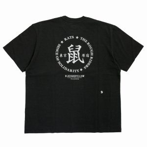 画像: RATS/鼠 TEE（BLACK）［プリントT-25春夏］