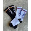 画像5: PORKCHOP/CRS LOGO SOX（BLACK）［ロゴソックス-25春夏］ (5)