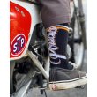 画像4: PORKCHOP/CRS LOGO SOX（BLACK）［ロゴソックス-25春夏］ (4)
