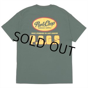 画像: PORKCHOP/PCGS BLOCK TEE（GREEN）［プリントT-25春夏］