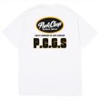 画像1: PORKCHOP/PCGS BLOCK TEE（WHITE）［プリントT-25春夏］ (1)