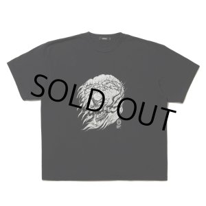 画像: ANTIDOTE BUYERS CLUB/Fade Wash S/S Tee（Skull Jesus）（Black）