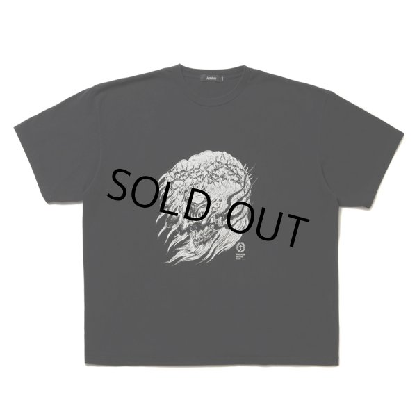画像1: ANTIDOTE BUYERS CLUB/Fade Wash S/S Tee（Skull Jesus）（Black） (1)